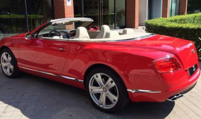 lhd car BENTLEY CONTINENTAL GTC (01/07/2015) - 